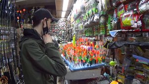 МОСКВА ! ГОТОВИМСЯ К РЫБАЛКЕ ! ( рынок САДОВОД )