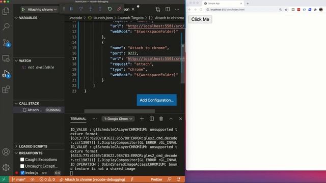 How to Debug JavaScript in Visual Studio Code смотреть онлайн