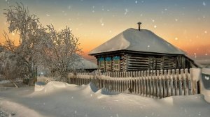 Футаж. Зимний пейзаж 16