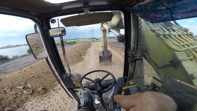 ШАГАЮЩИЙ ЭКСКАВАТОР KOMATSU.Моя работа экскаваторщиком.Balaban смотреть онлайн