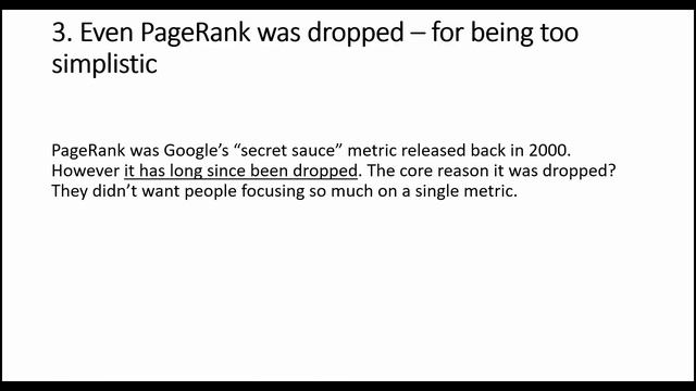 Why A Metric System (like DA) Will Never Be Taken As Gospel смотреть онлайн
