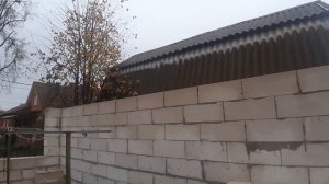 Строительство беседки 4×8 из пеноблока своими руками