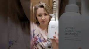 Отзыв о шампуне HERBAL ATOMY #здоровье #волосы #уходзаволосами #парикмахер #шампунь