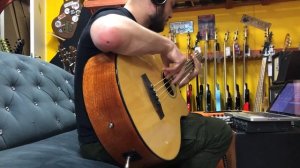 Электроакустическая бас-гитара Cort AB850F Natural Glossy | SKIFMUSIC.RU
