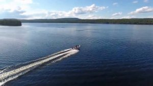 Катамаран - РИБ (Rib Fortis 490 cat) - Обзор под мотором