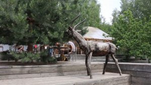 Арт-парк Никола-Ленивец накануне Архстояния. Или отдых на природе на берегу реки Угра