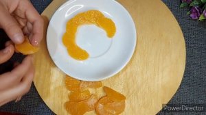 Очень простой способ красиво подать мандарины на праздничный стол