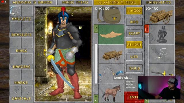 Daggerfall Unity W/Mods With Zaric Zhakaron OP Character build смотреть онлайн