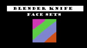 Blender Face Sets (Поли группы)