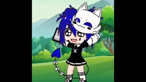 слева горы справа горы _мем гача клуб_