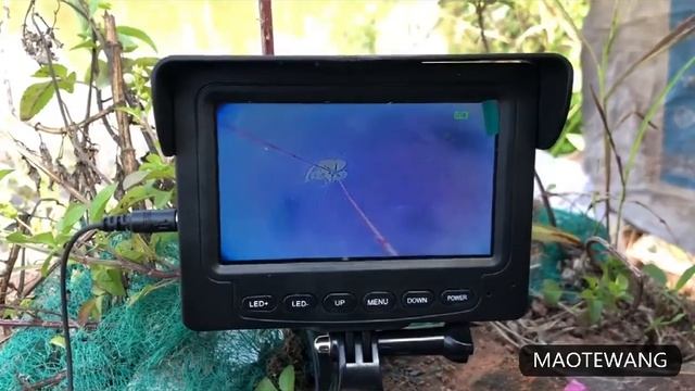 GAMWATER 25M 1000TVL Fish Finder Underwater Fishing Camera 4.3'' Monitor смотреть онлайн