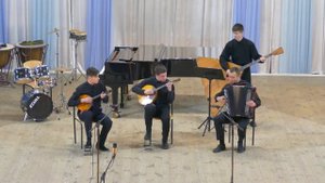 Бесаме мучо. Інструментальний квартет.
