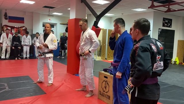 Вручение чёрного пояса по бразильскому джиу джитсу / BJJ BLACK BELT