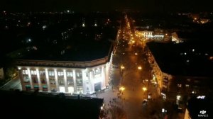 DJI Mavic 2 zoom  Ночной город