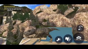 Jurassic World Rexy in Goat Simulator!