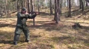 Урок стрельбы с преднатягом. МР 135 / MP 135