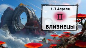 БЛИЗНЕЦЫ ♊ 1 - 7 Апреля 2024 | Расклад таро на неделю для знака Зодиака Близнецы