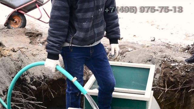 Монтаж ЛОС Тверь зимой. смотреть онлайн