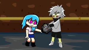 Angry Roo : FNF Heroes vs Zombie Friday Night Funkin Characters | Sky Kills Zombies - Game animatio