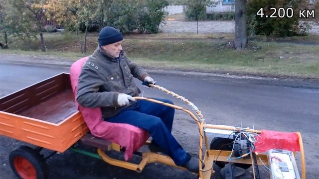 Характеристики самодельного электромотоблока - Привет из Дубовки смотреть онлайн