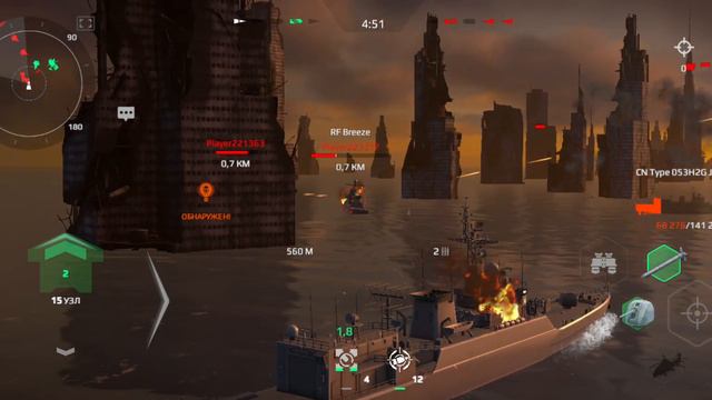 Modern Warships - ПОБЕДА ! #игра #game смотреть онлайн