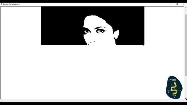 Deepika Padukone Using Python Sketchpy Code | Python Programming Hub
