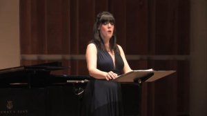 Inga Kashakashvili and Mary Mackenzie - George Oakley Sonnet 56 for Piano and Soprano