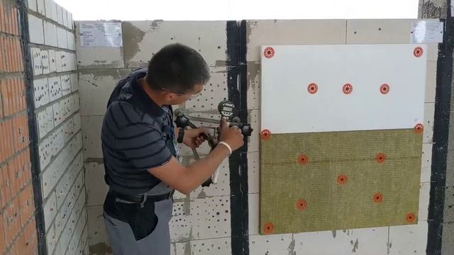 Испытания дюбеля для теплоизоляции на вырыв смотреть онлайн