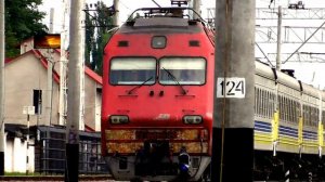 ДС3-018 с поездом №31Kyiv - Riga