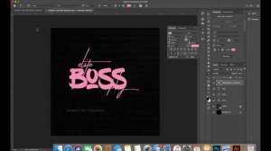 DIY Text Based Logo | Glitter Logo | How To Make A Logo For Beginners in Photoshop