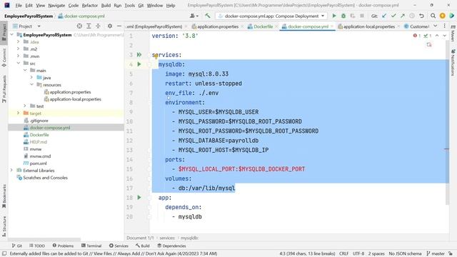 Containerizing Employee Payroll || Docker Install & Setup || Multi-Container Setup || Part 14 смотреть онлайн