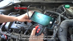 USB android ios inspection borescope 2-way articulating inspection camera#endoscope