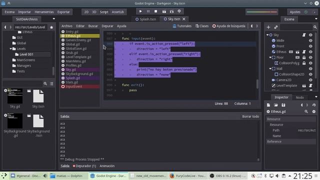 Darkgeon - Juego en Godot Engine