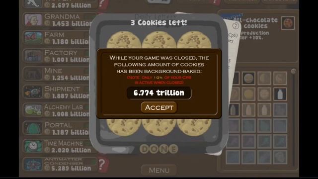 Как заработать много печенек в Cookie Clicker смотреть онлайн