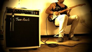 Two Rock Studio Pro 22 combo.   Peter Green inspired Homage..