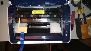 Unboxing Xerox Phaser 3020 (3020V-BI, Wi-fi, USB) laser printer