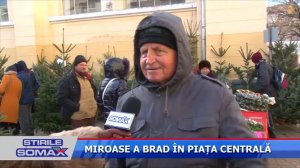 MIROASE A BRADA IN PIATA CENTRALA