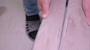 Укладка винилового ламината ALPINE FLOOR на наливной пол