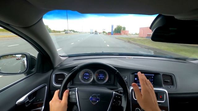 2012 VOLVO S60 (2.5T) - POV Test Drive, acceleration 0-100 смотреть онлайн