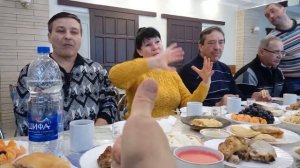 Поминальный обед сразу после погребения