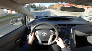 Toyota Prius III 1.8 99HP Hybrid (2010) POV Test Drive & Acceleration 0-100 | 4K #112