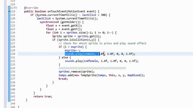 Android Game Programming - 13. How to turn on and off the sound effects to a game. - (2 of 2). смотреть онлайн