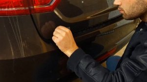 Убираю шильдики с крышки багажника LADA VESTA легко и просто.Вид ?
