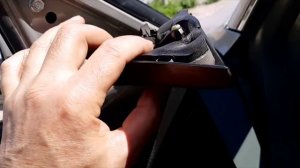 Hyundai Sonata  TAGAZ removing the mirror - как снять зеркало  Hyundai Sonata  TAGAZ