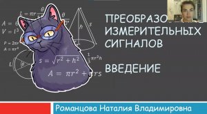 Введение, Преобразование измерительных сигналов, зачем нужно описывать сигналы, метрики