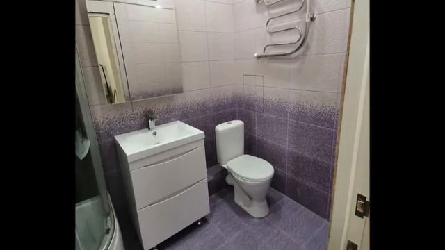 Закончена отделка санузла новостройке по улице Героев разведчиков