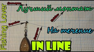 Лучший монтаж для фидера. Ловля на течение.