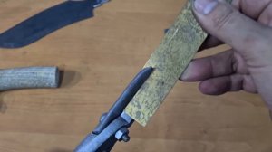 Нож из стали ШХ15 своими руками. DIY steel knife ШХ15.