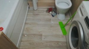 Наша работа/ Отделка ванной комнаты пластиковыми панелями