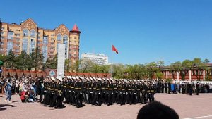ДЕНЬ ПОГРАНИЧНИКА. ПАРАД. БЛАГОВЕЩЕНСК.